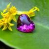Ceylon Natural Hot Pink Sapphire Heart