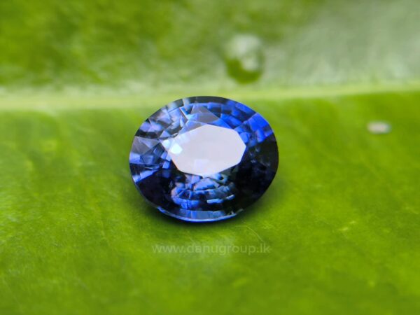 Ceylon Natural Cornflower Blue Sapphire