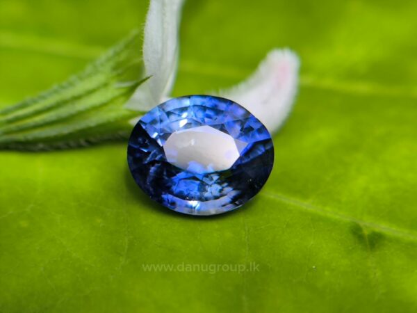 Ceylon Natural Cornflower Blue Sapphire