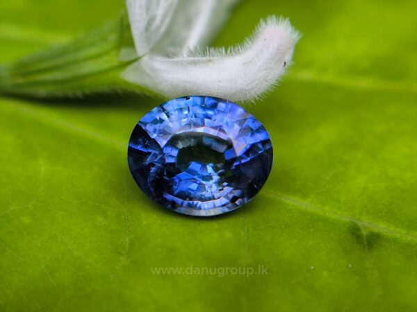 Ceylon Natural Cornflower Blue Sapphire