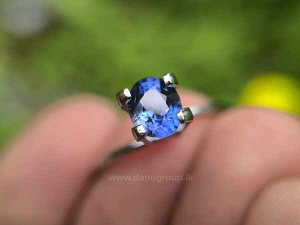 Ceylon Natural Cornflower Blue Sapphire