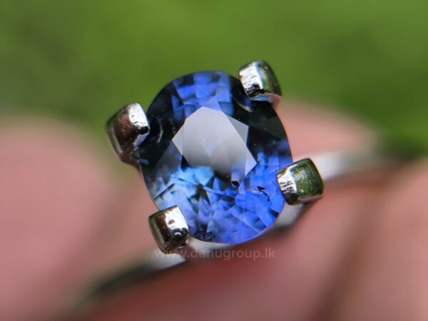 Ceylon Natural Cornflower Blue Sapphire