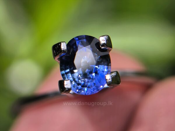 Ceylon Natural Cornflower Blue Sapphire