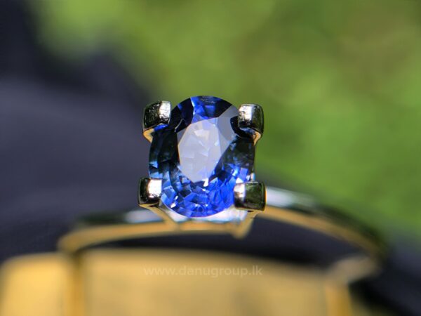 Ceylon Natural Cornflower Blue Sapphire