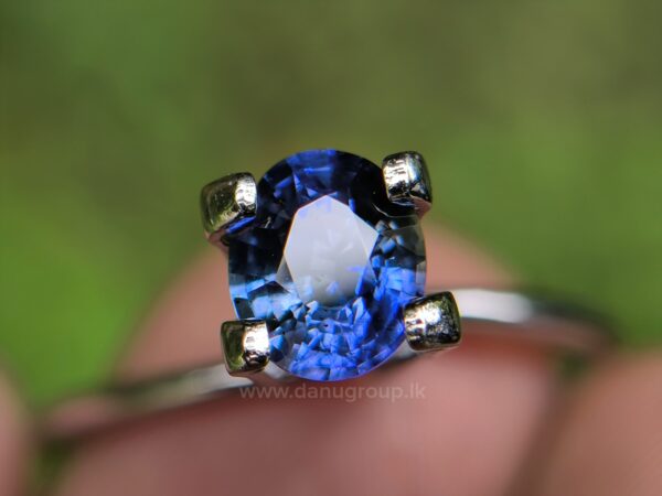 Ceylon Natural Cornflower Blue Sapphire