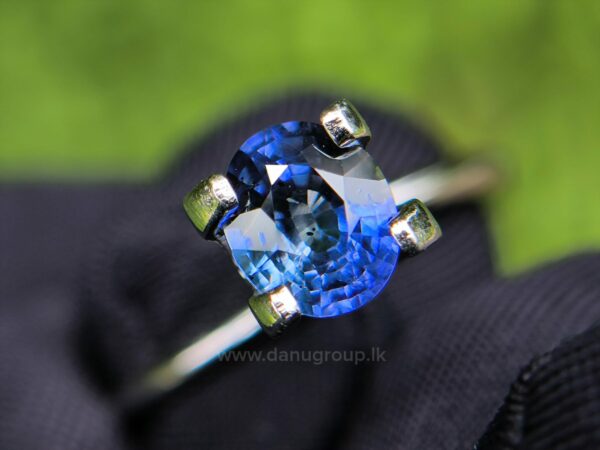Ceylon Natural Cornflower Blue Sapphire