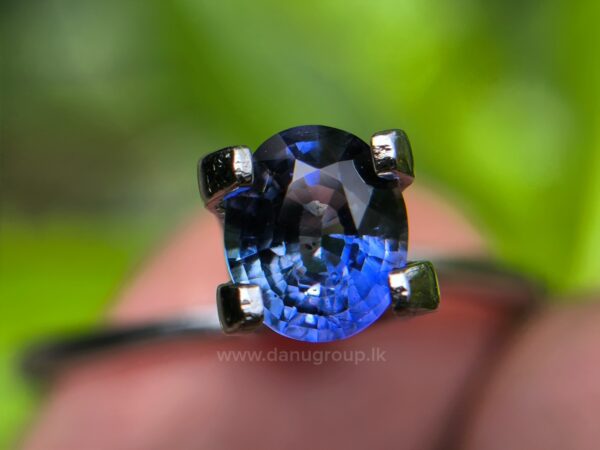 Ceylon Natural Cornflower Blue Sapphire