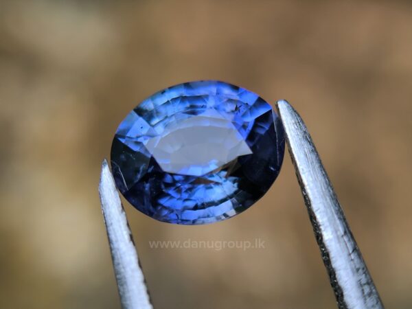 Ceylon Natural Cornflower Blue Sapphire