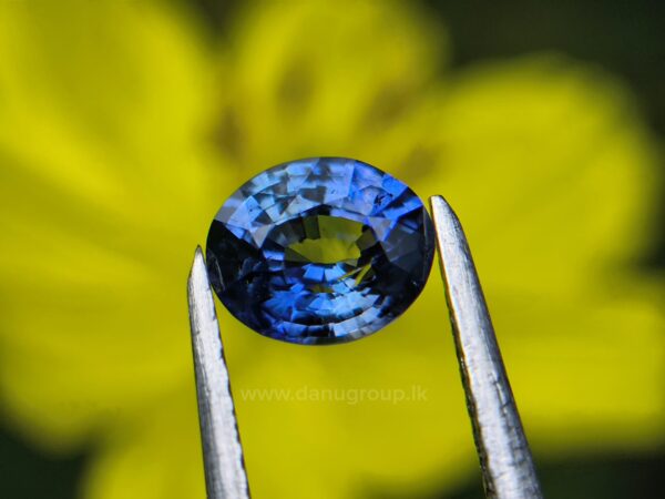 Ceylon Natural Cornflower Blue Sapphire