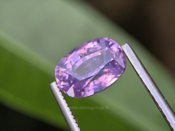 CEYLON NATURAL PURPLISH PINK SAPPHIRE - Image 19