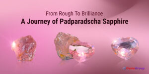 Ceylon Natural Padparadscha Sapphire Heart