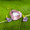 Ceylon Natural Padparadscha Sapphire Heart