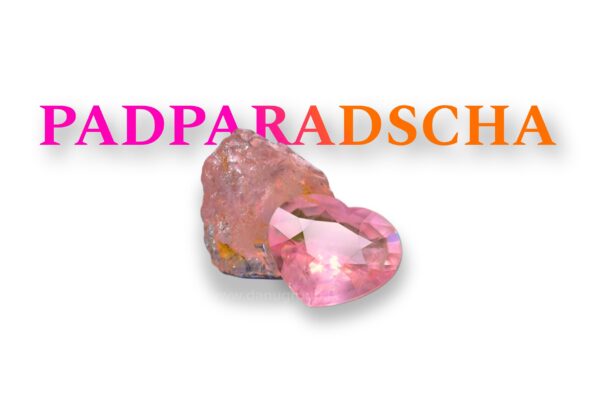 Ceylon Natural Padparadscha Sapphire Heart