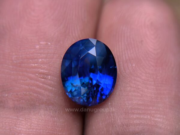 Ceylon Peacock Blue Sapphire - Image 14