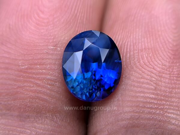 Ceylon Peacock Blue Sapphire