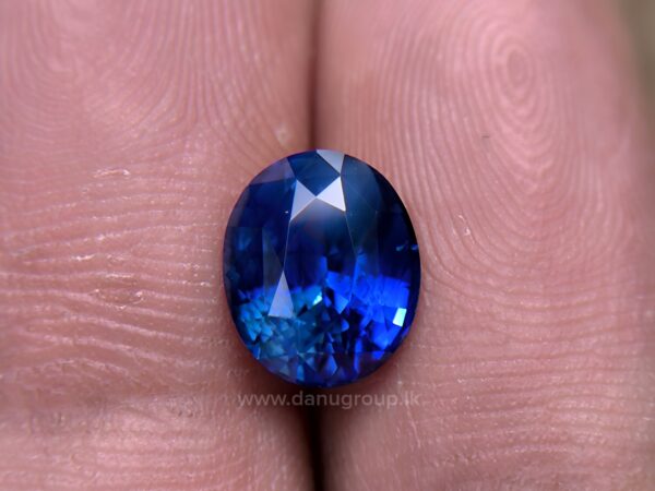Ceylon Peacock Blue Sapphire - Image 17