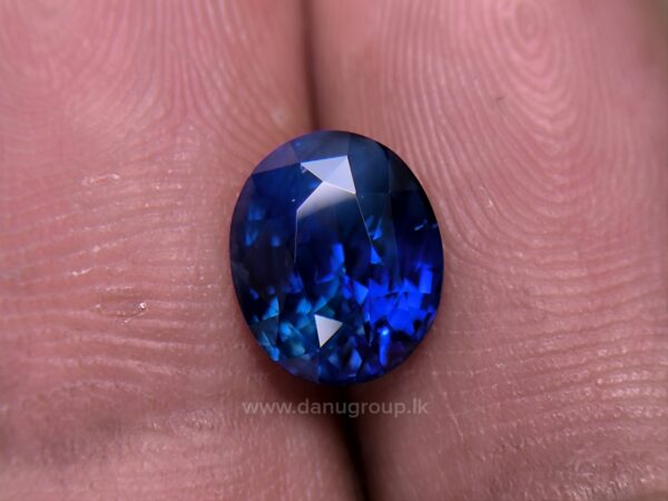 Ceylon Peacock Blue Sapphire - Image 20