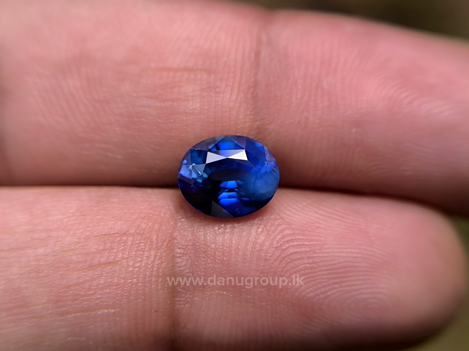 Ceylon Peacock Blue Sapphire