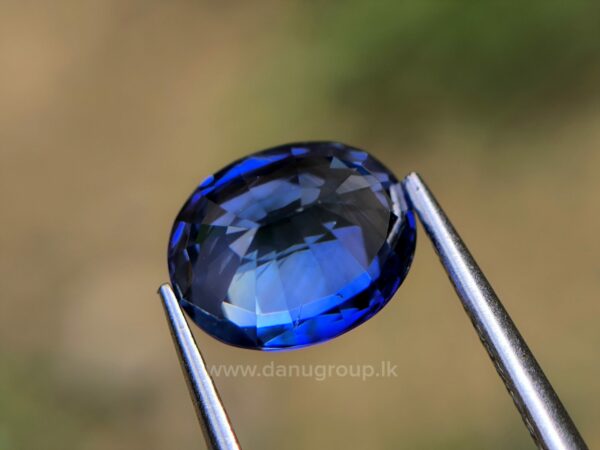 Ceylon Peacock Blue Sapphire