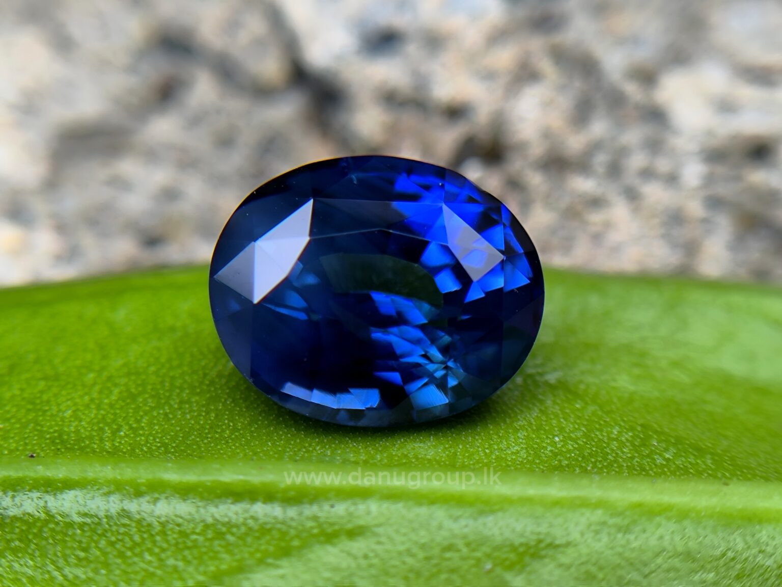 Ceylon Peacock Blue Sapphire