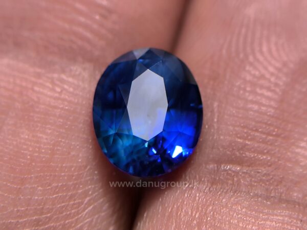 Ceylon Peacock Blue Sapphire - Image 24