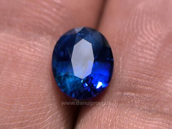 Ceylon Peacock Blue Sapphire