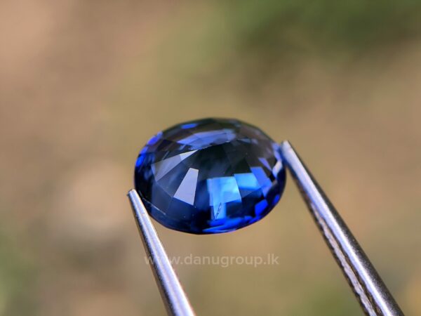 Ceylon Peacock Blue Sapphire