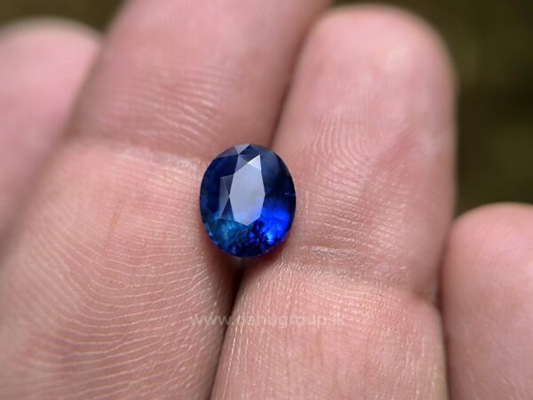 Ceylon Peacock Blue Sapphire