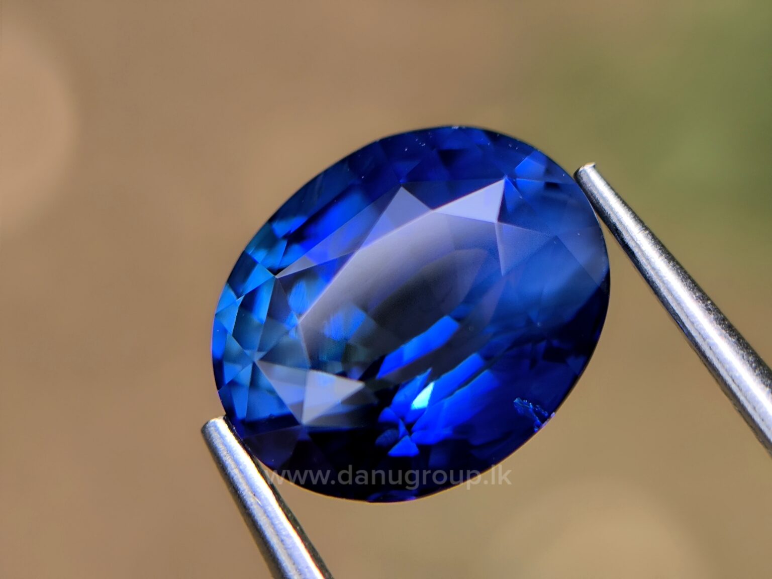 Ceylon Peacock Blue Sapphire