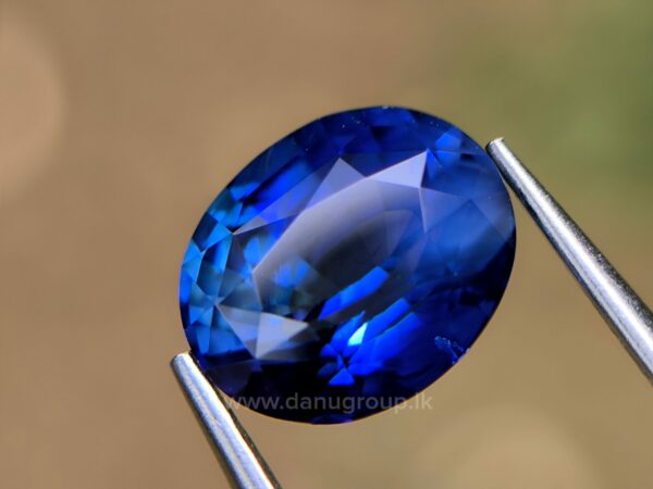 Ceylon Peacock Blue Sapphire
