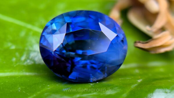 Ceylon Peacock Blue Sapphire