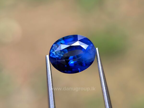 Ceylon Peacock Blue Sapphire