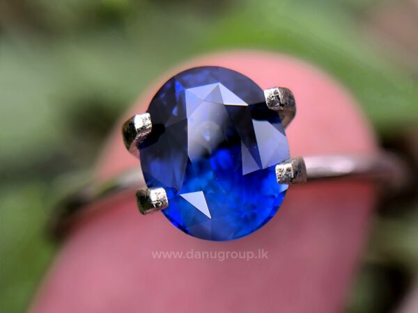 Ceylon Peacock Blue Sapphire
