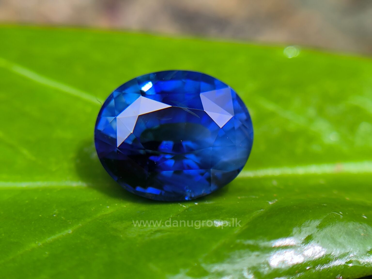 Ceylon Peacock Blue Sapphire