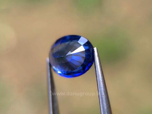 Ceylon Peacock Blue Sapphire