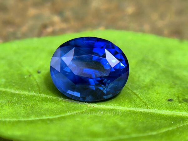 Ceylon Peacock Blue Sapphire