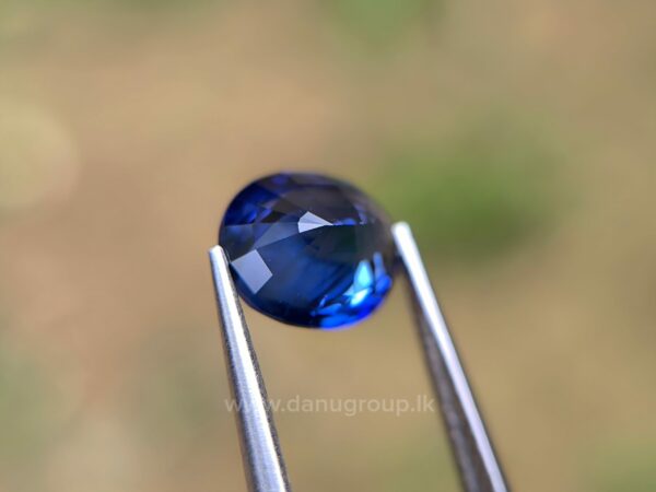 Ceylon Peacock Blue Sapphire