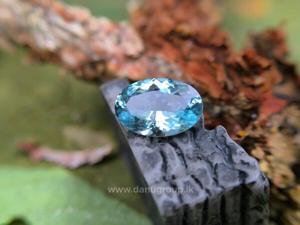 Ceylon Natural Green Blue Aquamarine