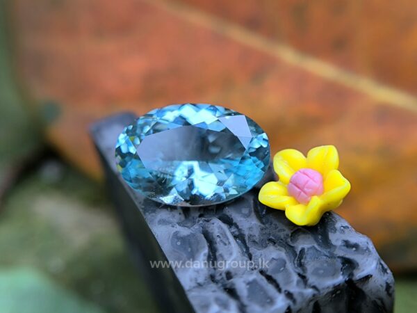 Ceylon Natural Green Blue Aquamarine