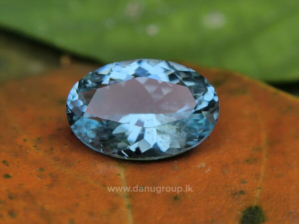 Ceylon Natural Green Blue Aquamarine