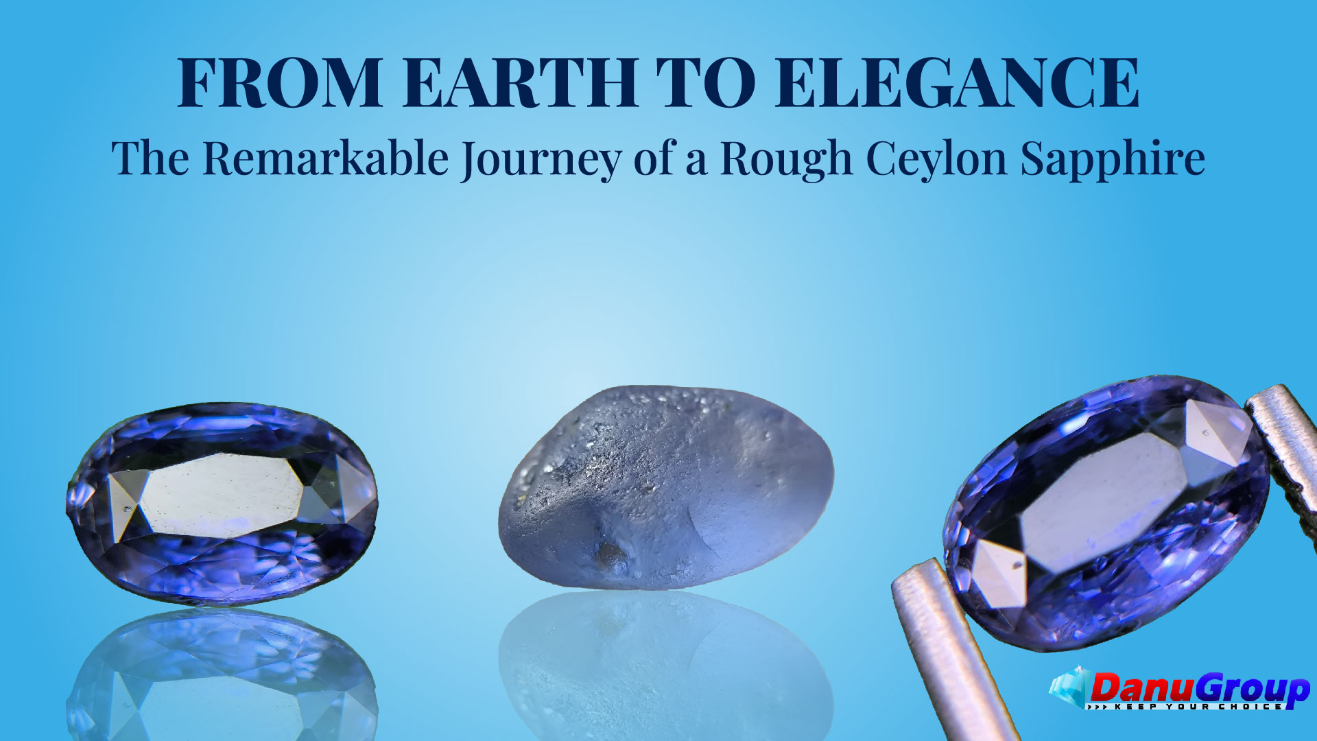 From Earth to Elegance – The Remarkable Journey of a 1.60 ct Ceylon Sapphire