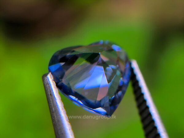 Ceylon Natural Heart-Shaped Blue Sapphire