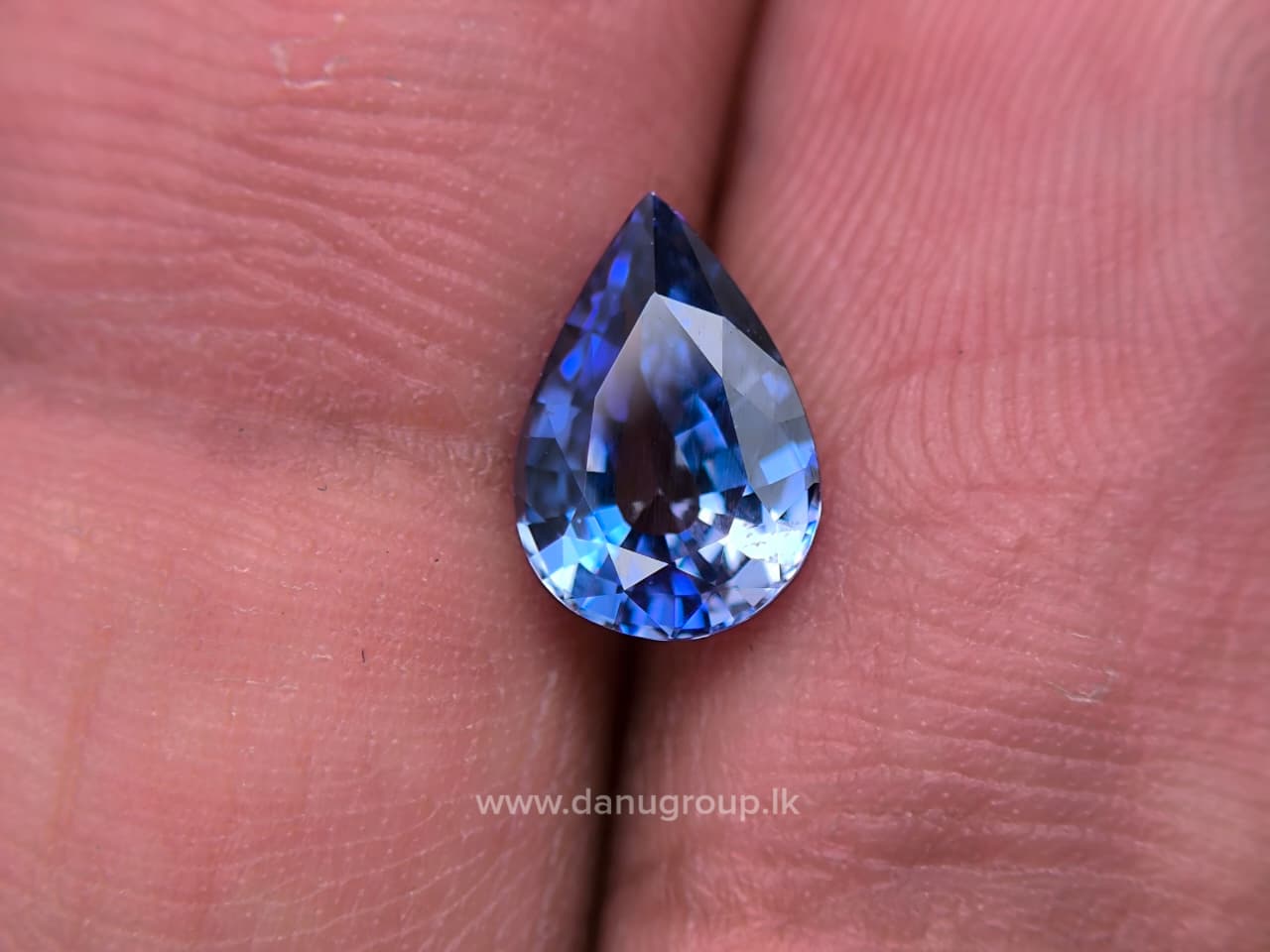 Ceylon Blue Sapphire Pear - Image 14