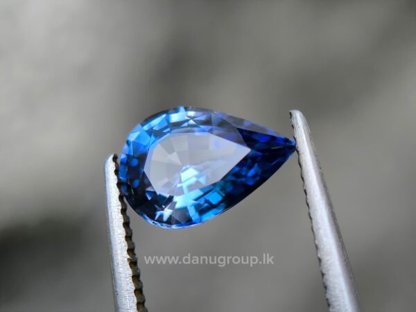 Ceylon Blue Sapphire Pear - Image 19