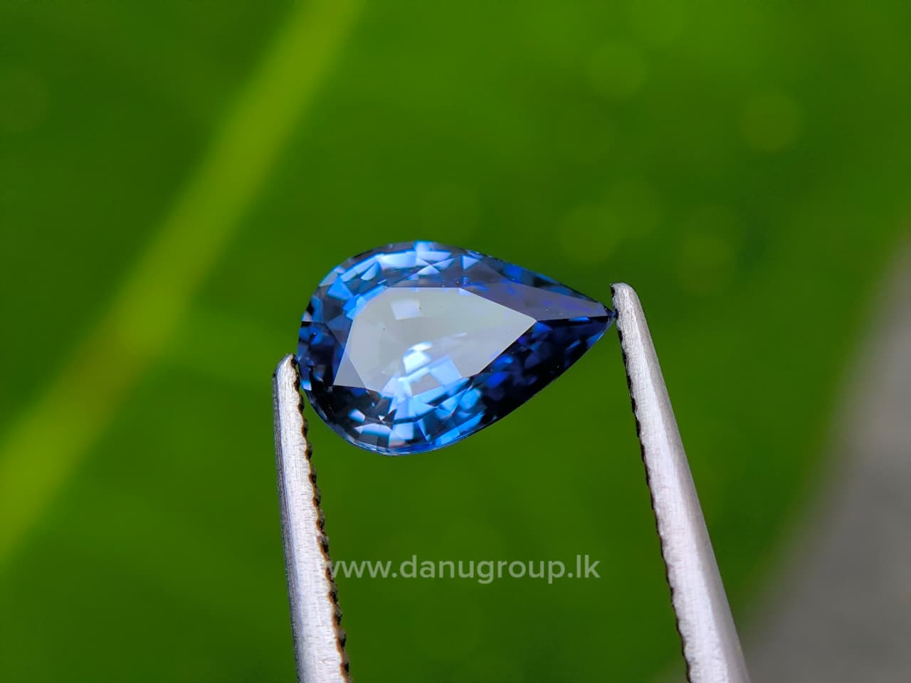 Ceylon Blue Sapphire Pear - Image 20