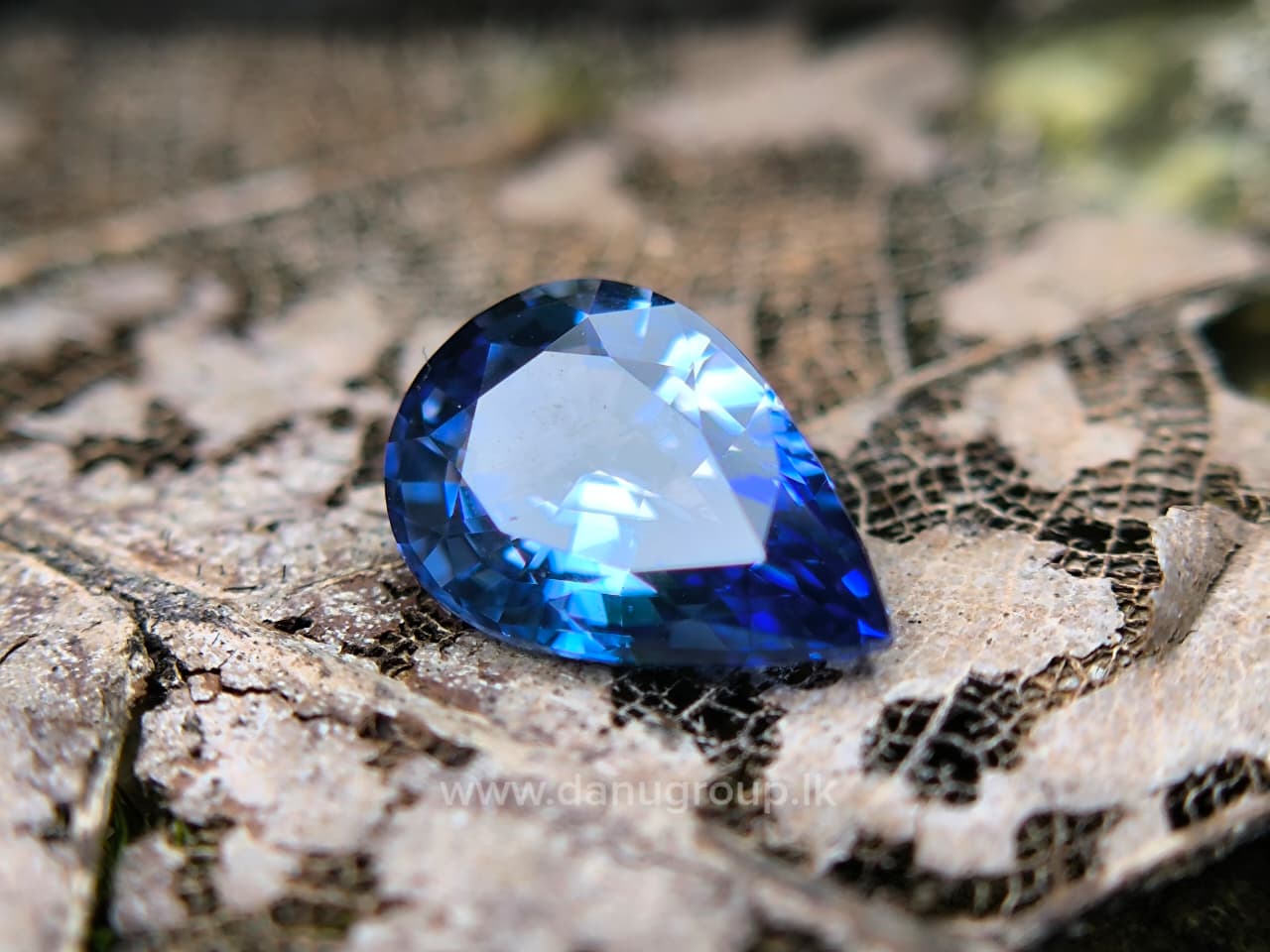 Ceylon Blue Sapphire Pear - Image 23