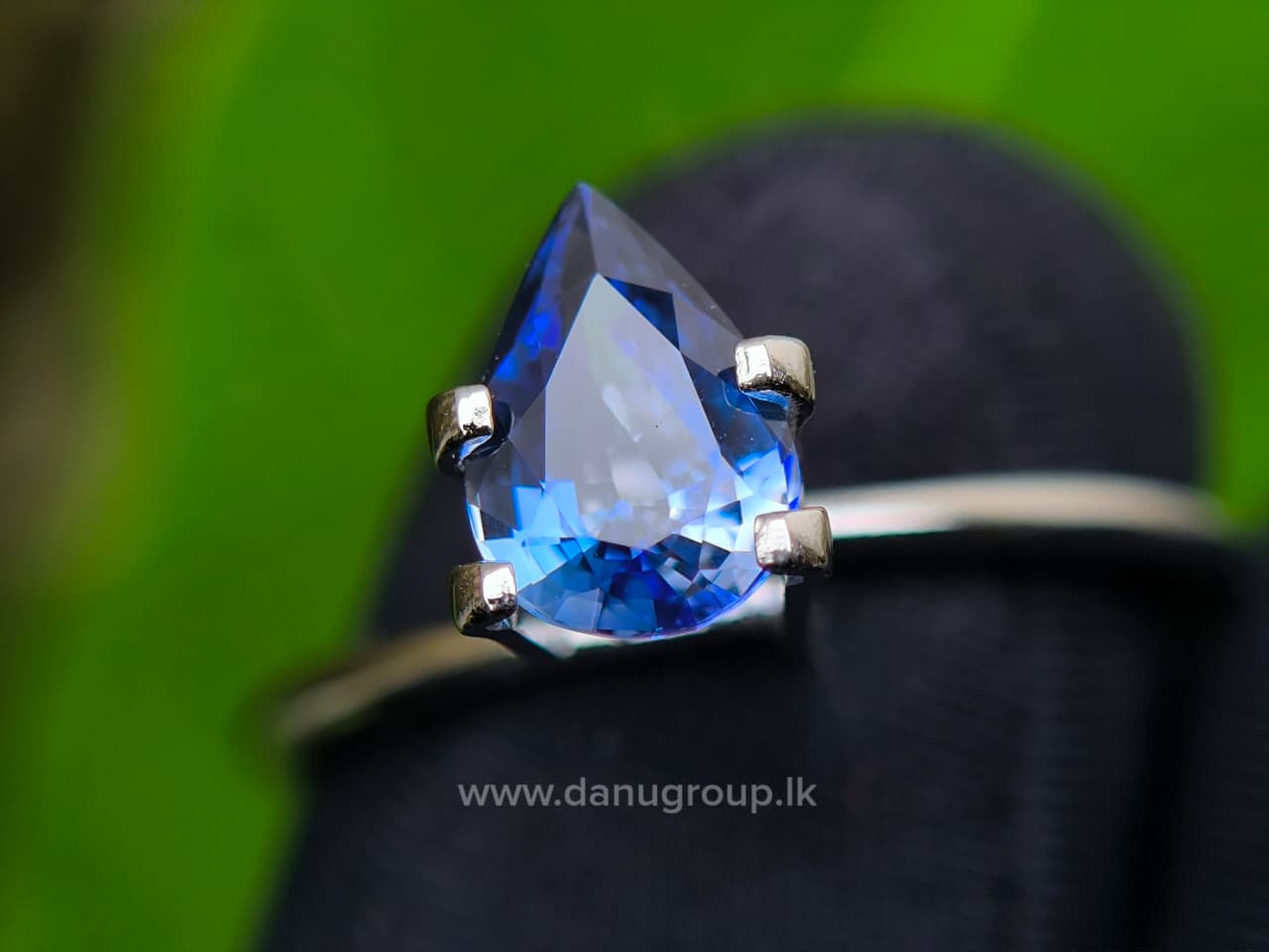 Ceylon Blue Sapphire Pear - Image 5