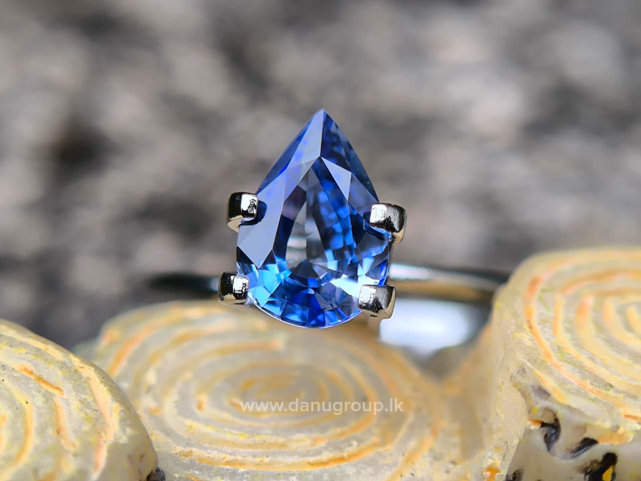 Ceylon Blue Sapphire Pear - Image 7