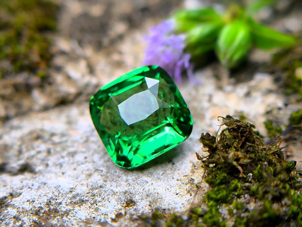 Natural Tsavorite Garnet