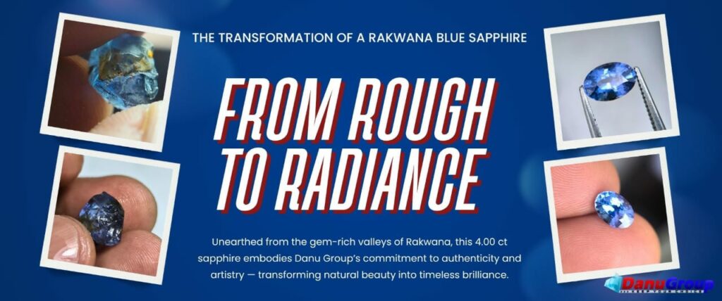 The Transformation of a Rakwana Blue Sapphire